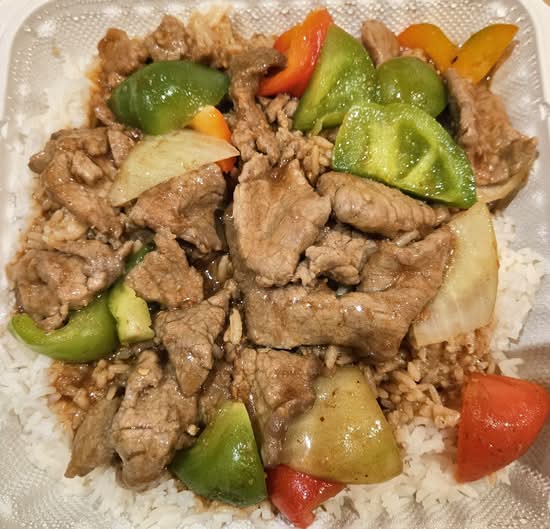 52. Satay Beef Rice 沙爹牛肉飯